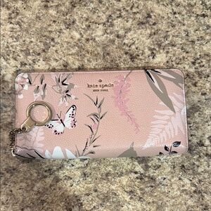 Kate Spade Pink Floral Women's Wallet
